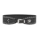 thumbnail image 1 of Cinturón punk rock ajustable para mujeres y hombres con hebilla de metal. Negro, 1 of 9