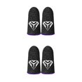 thumbnail image 3 of Baohd Gants Manches Doigts pour Jeu Mobile Résistant à la Transpiration et Confortable Violet 45x25mm 2Set, 3 of 6