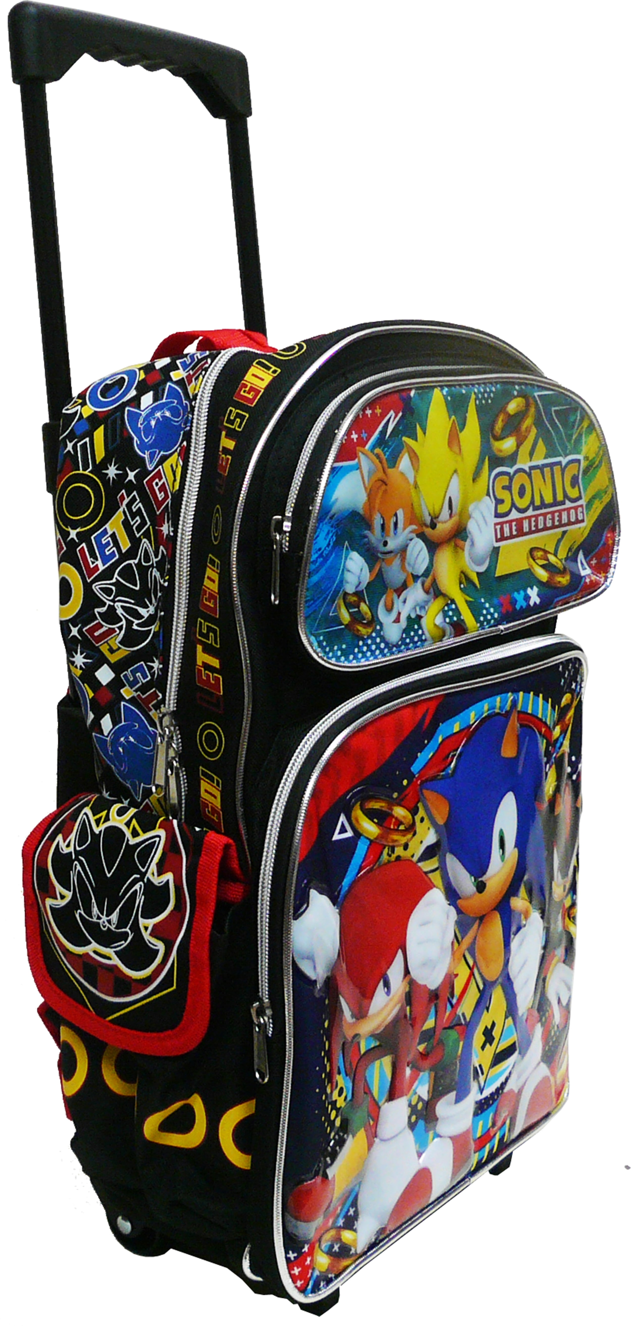Ruz Sonic the Hedgehog Rolling School Backpack