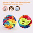 thumbnail image 2 of Juguete interactivo Snuffle Ball Ablechien para perros, 15 cm, arcoíris, 2 of 7