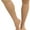 Suntan, variant on ToBeInStyle Women's Fashion Opaque Nylon Knee High Socks - Beige