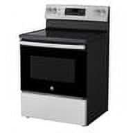 GE® 30” 5.0 Cu ft. 240 Volts Freestanding Electric Range in Stainless Steel with Griddle JCBS630SVSS