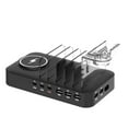 thumbnail image 1 of Tignapoo 150W GaN Wireless Charging Station with 9 Ports, Fast Multi-Device Charger for Phones, Tablets, Watches, and E-books, Black, US Plug, 1 of 7