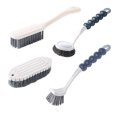 thumbnail image 1 of Queilt 4pcs Kitchen Cleaning Brush with Scraper, Bendable Cleaning Brush, Groove Cleaning Brush, Comfortable Scrub Brush for Cleaning Kitchen, Floor, Pool, 1 of 5