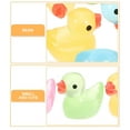 thumbnail image 4 of LAMIRO Assorted 100 Duck Rubber Ducks - Miniature Glow In The Dark Resin Figures, 4 of 7