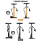 thumbnail image 2 of Bike Pump with Gauge Multi-functional Portable Inflator for Bicycles and Cars 160PSI with High-Pressure Gauge and Three-in-One Nozzle Air Pump, 2 of 5