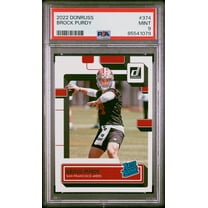 Brock Purdy 2022 Donruss Rated Rookie Card #374 PSA 9 Mint