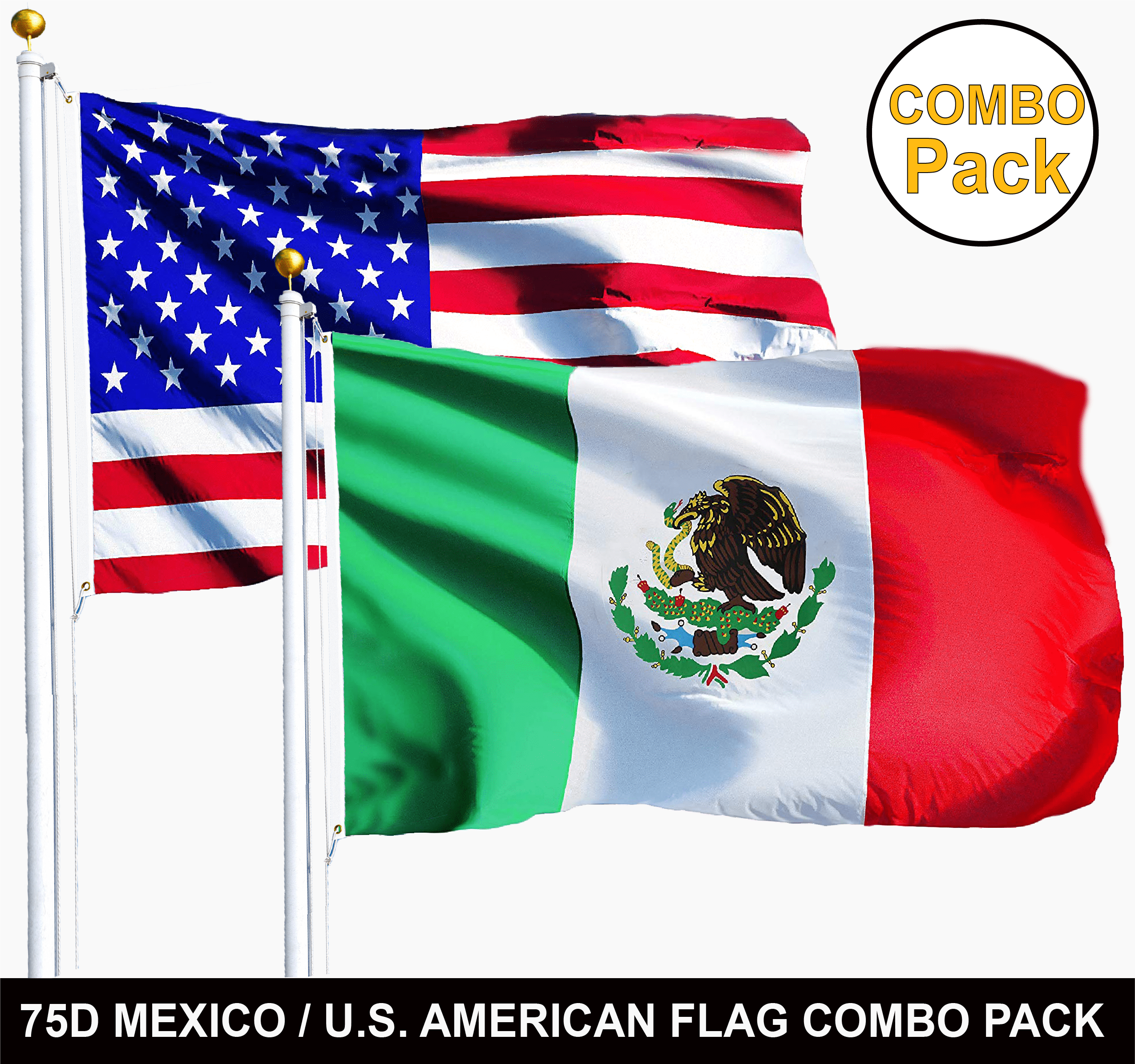 New 3X5ft’ Polyester Mexico Flag  Mexican Country Indoor Outdoor Banner Ti HmThG 
