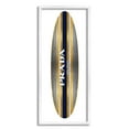 thumbnail image 4 of Stupell Industries Striped Glam Fashion Designer Logo Surfboard Framed Wall Art, 10 x 24, Design by Madeline Blake, 4 of 5