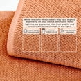 thumbnail image 5 of Great Bay Home Quick Dry Loop Textured 12-Pack Washcloth Set, 13" x 13", Dusty Rose, 5 of 6