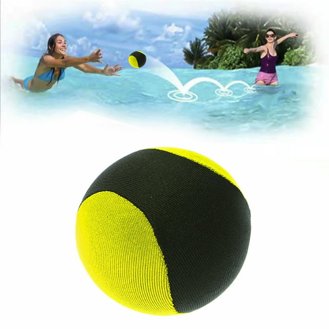 Pelota de Agua de Nailon Resistente y Rebotante - Juguete Colorido para Playa y Piscina para Niños y Adultos - Pelota Antiestrés de 5 Cm para Juegos Acuáticos Al Aire Libre - Rojo, Amarillo, Azul, Mo