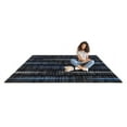 thumbnail image 4 of Joy CarpetsRecoil 3'10" x 5'4" area rug in color Sapphire-Color:Sapphire,Material:Nylon, 4 of 5