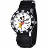 Disney Boys' Stainless Steel Watch, Black Strap