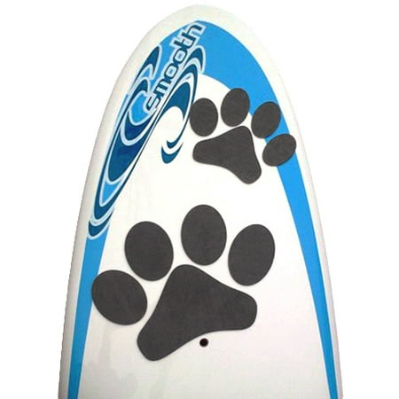 Better Surf than Sorry Pup Deck Dog Traction pad (Grey)