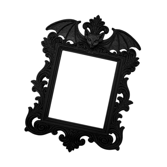Halloween Themed Bat Wing Picture Frame Home Accent Decoration Suitable For Vintage Styles Interior Design
