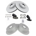 thumbnail image 2 of TRQ Front and Rear Brake Pad & Rotor Kit Brake Pads Brake Rotor Ceramic Premium G-Coated Fits Select 2009-2010 Subaru Forester 2008-2010 Impreza 2010-2012 Legacy Outback, 2 of 6