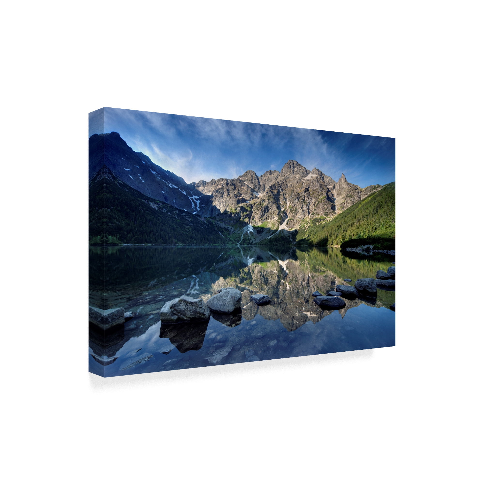 Trademark Fine Art 'Morskie Oko 2' Canvas Art by Maciej Duczynski