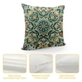 thumbnail image 4 of YANMS Throw Pillow Covers Spanish Exotic Geometry Dark Retro Ethnic Home Decorative Pillow Cases Cushion Square Pillowcases, 4 of 5