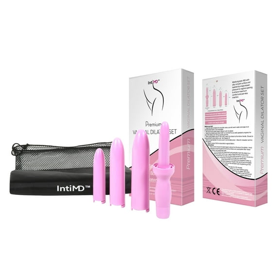 VIBIO Active Kegel Exerciser Set with Powered Handle and 4 Graduated Tips Physician Recommended for Bladder Control   Discreet Storage Bag