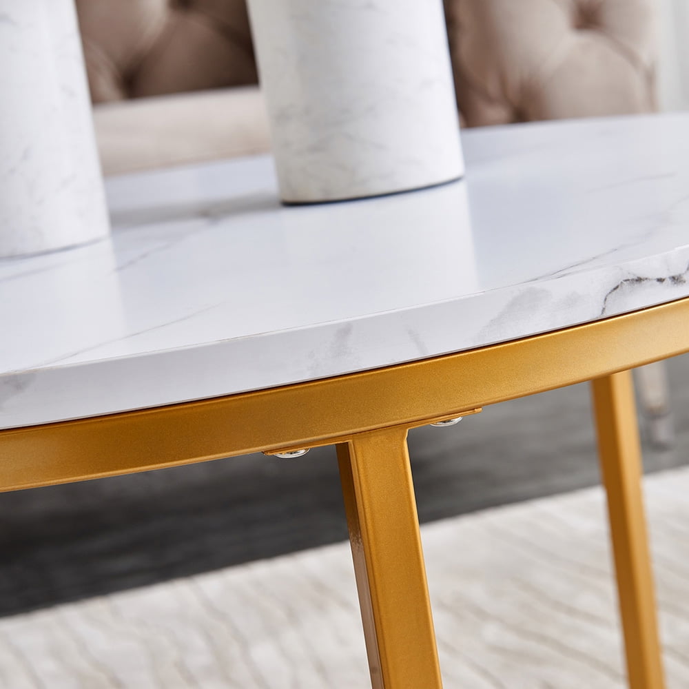 Kepooman Modern Round Nesting Coffee Tables Set of 2, 32" Wooden Side End Table for Living Room Small Space Kepooman Modern Round Nesting Coffee Tables Set of 2, 32" Wooden Side End Table for Living Room Small Space