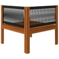 thumbnail image 2 of vidaXL Patio Corner Sofa with Cushions Solid Acacia Wood, 2 of 7