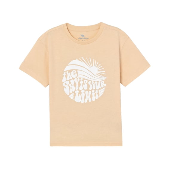 Cherubino boys T-Shirt, 5, Beige