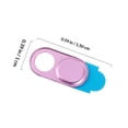 thumbnail image 2 of RUNROTOO 2Pack Gold Webcam Cover Slider Anti-hacking 1.5X0.39in, 2 of 7