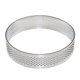 thumbnail image 1 of Molde circular perforado de acero inoxidable de 7 cm para tartas, mousse, tartas, quiche, con agujeros, herramientas para hornear., 1 of 8
