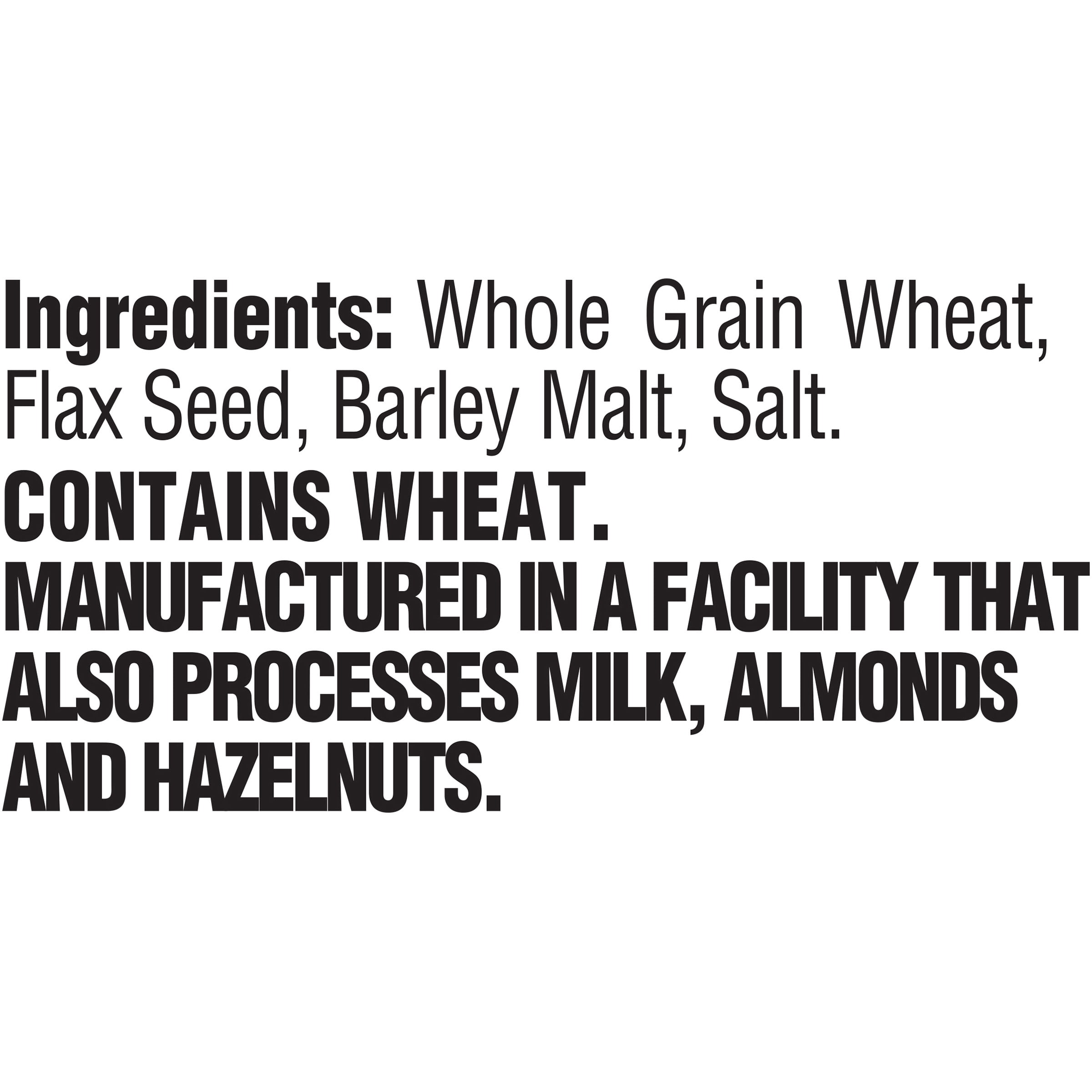 Uncle Sam Original Wheat Berry Flakes Cereal, High Fiber, Whole Grain, Regular, Kosher, Heart Healthy, Vegan, 10 ounce Box