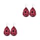 thumbnail image 3 of Qarigey Pendientes de gota de agua joyería adornan mujer cuero pendiente cumpleaños regalo tipo 7 tipo 7 2piezas Qarigey CBP318200, 3 of 6