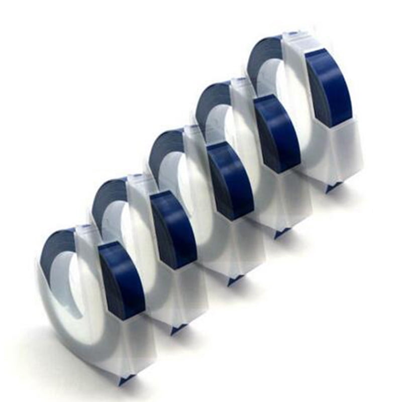 3D Label Maker Manual Embossing Refill Tape For DYMO MOTEX 5 Colors New