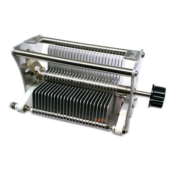 Single-unit Air Dielectric Variable Capacitor 20-1000PF 1000V with knob