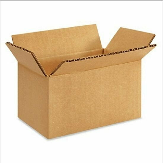 50 Pack 5x3x2 White Corrugated Shipping Mailer Packing Box Boxes 5" x 3" x 2" 
