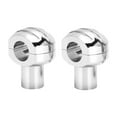 thumbnail image 2 of Motorcycle Handlebar Clamp, Handlebar Riser Metal CNC Reduce Fatigue  For Universal Motorcycle Black,Plating Silver, 2 of 8
