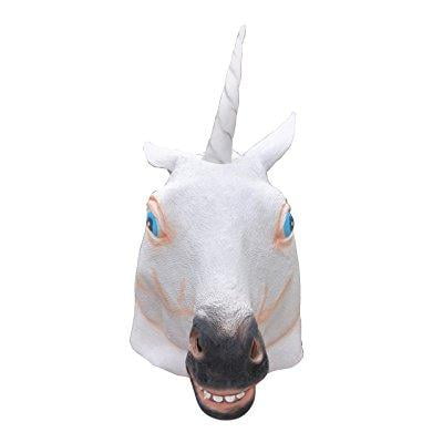captial costumes giant animal masks unicorn head horse mask