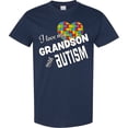 thumbnail image 3 of Inktastic I Love My Grandson with Autism T-Shirt, 3 of 5