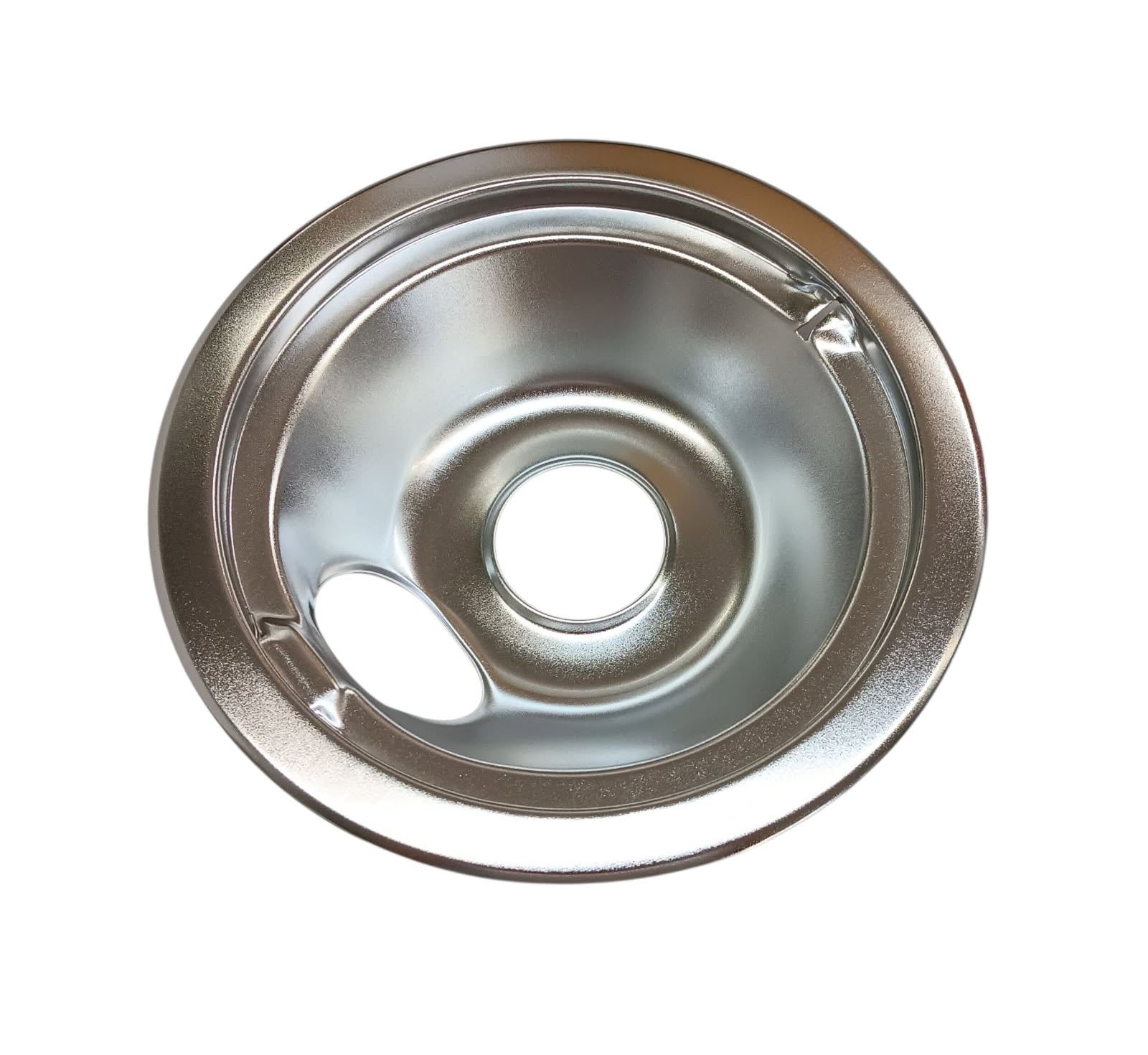 Small 6" Chrome Drip Bowl Tray 6-Pack fits GE, WB31K10265, WB32X5075, WB31M16