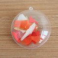 thumbnail image 1 of Clear Plastic Bath Bomb Molds DIY Fizzy Sphere Heart Round Ball, 1 of 1