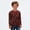 Coffee, variant on RTKFRFLM Kids Basic Striped Tee Long Sleeve Soft Cotton T-Shirt for Boys Girls Orange 7-8 Years