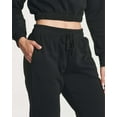 thumbnail image 3 of Real Essentials 3 Pack: Women's Fleece Jogger Sweatpants (Available in Plus Size), 3 of 6