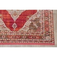 thumbnail image 2 of Red Floral Medallion Distressed Turkish Oriental Area Rug, 2 of 5