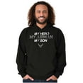 thumbnail image 5 of US Airforce Hero Airman Son Hoodie Sweatshirt Women Men Brisco Brands L, 5 of 6