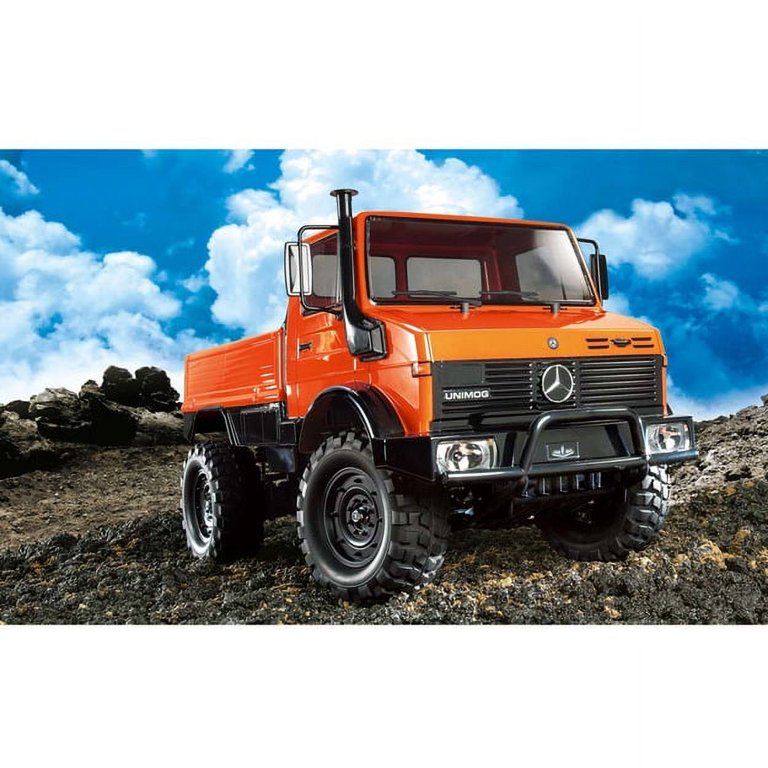 TAMIYA 1/10 electric RC Car Series No.609 Mercedes-Benz Unimog 425