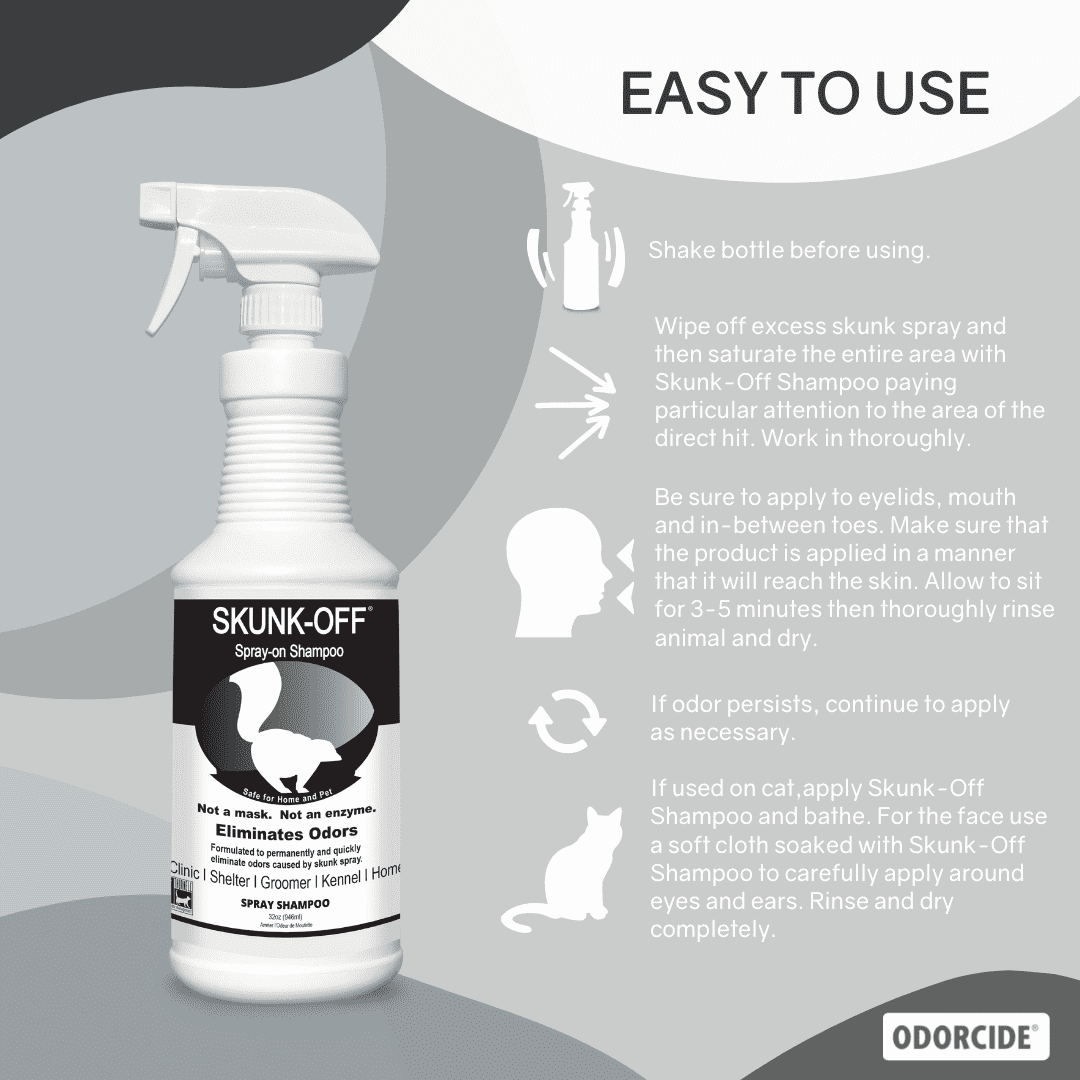 Dog Best Skunk Remover Odor Removal Treatment For Skunk Spray On