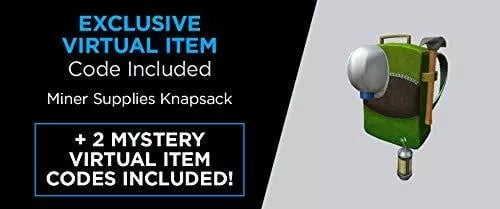 Roblox Megaminer Action Figure (Includes 2 Mystery Packs!)