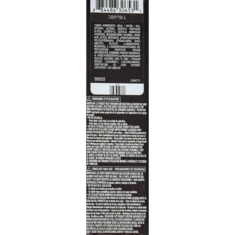 L'Oreal Paris Excel Hicolor H21, Black Onyx, Permanent Hair Color