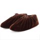 thumbnail image 2 of 1 Pair Unisex Flannel Shoes Covers Non-slip Solid Color Washable Reusable Keep Floor Cleaning Household Thick Indoor Shoes Cover Afortunado Sencillez, 2 of 5