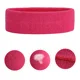 thumbnail image 5 of Conjunto de muñequeras y diademas para el sudor - Banda deportiva de algodón (1 diadema + 2 muñequeras) - Rosa, 5 of 5
