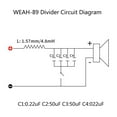 thumbnail image 4 of 1500W Pure Bass Subwoofer Crossover Frequency Distributor Divider Speaker Audio Crossover Filter, 4 of 9