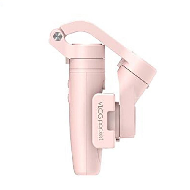 Handheld Vlog Phone Holder MINI 3-Axis Smartphone Gimbal Stabilizer for Mainstream Mobile Phone Pink